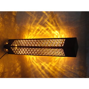 Ahşap Ev Dekorasyonu Gece Aydınlatması Gece Lambası Led Işıklı Lambader 100cm