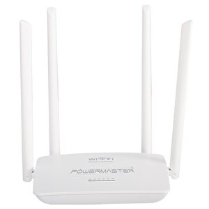 Pw-wr08 300 Mbps Access Point+repeater 4 Antenli̇ Kablosuz Router (pwr-08)