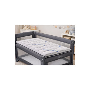 Artex 5cm Nano Süngerli Bebek Çocuk Beşik Yatağı 60x120 Park Yatak Oyun Parkı Yatağı