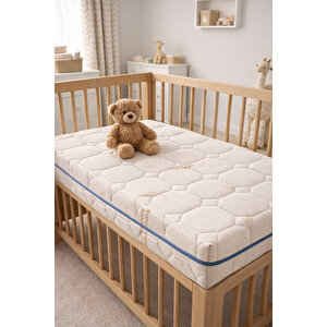 12cm Cotton Süngerli Bebek Çocuk Beşik Yatağı 70x110 Yıkanabilir Kılıflı Park Yatak Oyun Parkı
