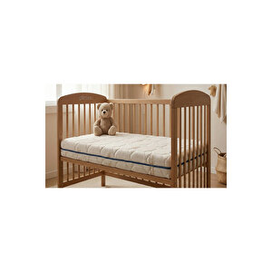 12cm Cotton Süngerli Bebek Çocuk Beşik Yatağı 70x110 Yıkanabilir Kılıflı Park Yatak Oyun Parkı