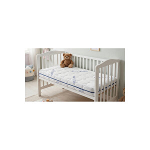 Artex 12cm Nano Süngerli Bebek Çocuk Beşik Yatağı 70x110 Yıkanabilir Kılıflı Park Yatak Oyun Parkı