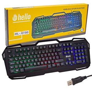 Hl-4730 Kablolu Oyuncu Gaming Klavye