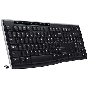 K270 Q Tr Mm Kablosuz Usb Si̇yah Q Klavye
