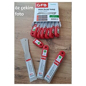 Falçata Yedek Bıçağı Gfb 100lü Maket Bıçağı Yedeği 0.5mm