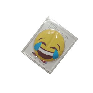 Gülen Emoji̇ Şeki̇lli̇ El Isitici,Sıcak Su Torbası Pvc  9cm