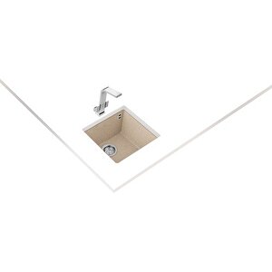 Square 40.40 Tg Avena Bej Granit Mutfak Eviyesi