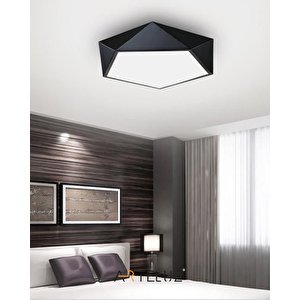 Arteluz Modern Geometrik Model Metal Tavan Led Avize
