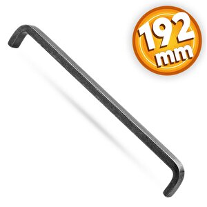 Paris (192 Mm-192.2 Cm) Eskitme Antik Gümüş Metal Mobilya Mutfak Çekmece Dolap Kulpu Kulbu Kulpları