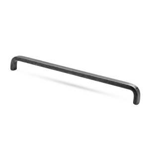 Paris (192 Mm-192.2 Cm) Eskitme Antik Gümüş Metal Mobilya Mutfak Çekmece Dolap Kulpu Kulbu Kulpları