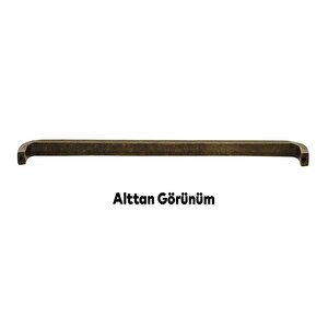 Paris (192 Mm-192.2 Cm) Eskitme Antik Sarı Metal Mobilya Mutfak Çekmece Dolap Kulpu Kulbu Kulpları