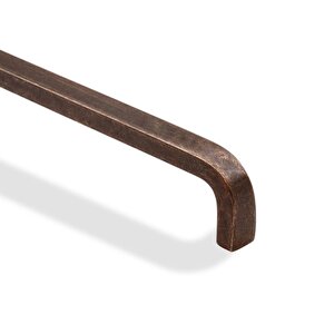 Paris Çekmece Dolap Kapak Kulpu Kulbu 160 Mm Antik Bakır Metal Kulp