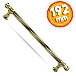 Akbatı Çekmece Dolap Kapak Kulpu Kulbu 192 Mm Gold Metal Kulp