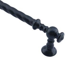 Burgu Mobilya Mutfak Dolabı Çekmece Dolap Kapak Kulpu Kulbu Antrasit (96 Mm-9.6 Cm) Metal Kulpları