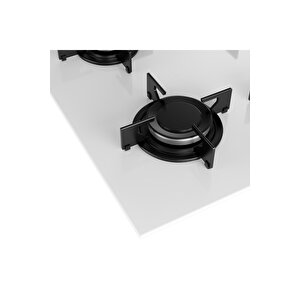 Bocd T 6011 Eb Beyaz Cam Ankastre Ocak