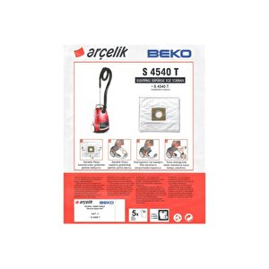 S 4540 T Elektrikli Süpürge Toz Torbası