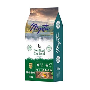Az Tahıllı Somonlu Kısırlaştırılmış Kedi Maması 15 Kg