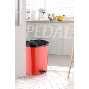 Dust | Pedallı Çöp Kovası 30 Litre, Banyo, Mutfak, Ofis Çöp Kutusu