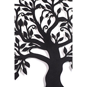 Hayat Ağacı Ev & Ofis Metal Duvar Tablosu - 50 x 50 Cm