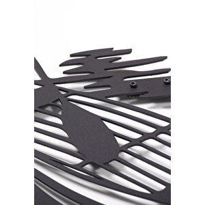 Kayık Ev & Ofis Metal Duvar Tablosu - 41 x 49 Cm