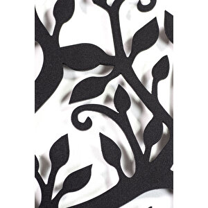 Hayat Ağacı Ev & Ofis Metal Duvar Tablosu - 60 x 60 Cm
