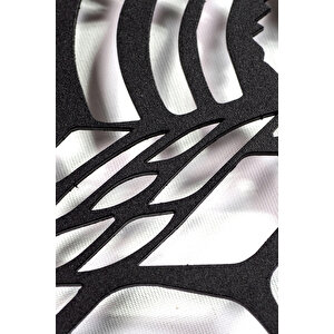 Petekteki Arılar Ev & Ofis Metal Duvar Tablosu - 50 x 50 Cm