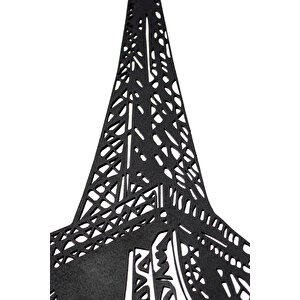 Eyfel Kulesi Ev & Ofis Metal Duvar Tablosu - 47 x 59 Cm