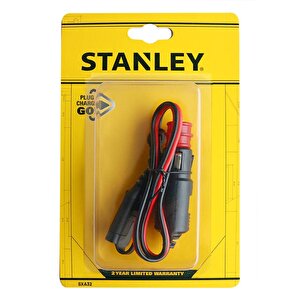 Stanley Sxa32 12v Araç Çakmaklık Uçlu Akü Şarj Bağlantı Kablosu