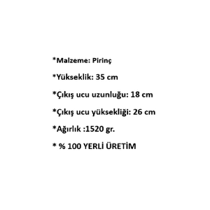 Tua Armatür Yüksek Lavabo Bataryası-Çanak Lavabo Bataryası /Gold-Altın