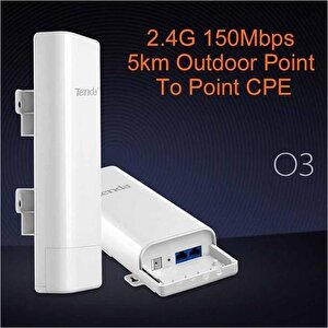 O3 12dbi 150mbps 2.4ghz 5+km Harici Access Point