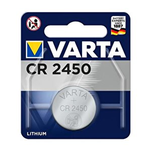 Varta Cr2450 3 Volt Li̇tyum Pi̇l Tekli̇