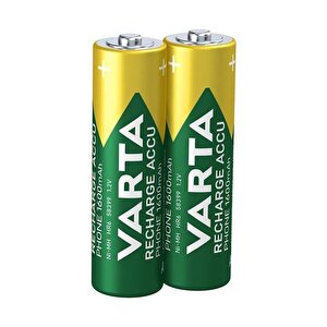 Varta T399 1.2v 1600 Mah Şarjlı Aa Kalem Pil (2'li Paket)