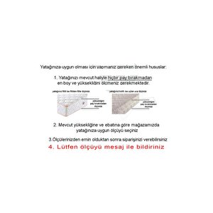 Kılıf 90x200 Yatak Kılıfı Koruyucusu Fermuarlı Kılıf Yatağa Özel Üretim Kapitone Tek Kişilik
