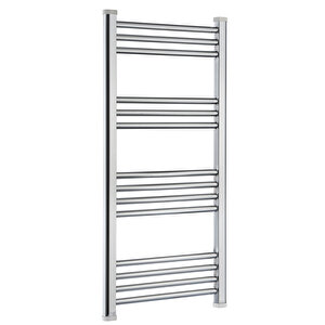 Toprak Havlupan 50/100 Cm 14 Borulu Krom Kaplama Havlupan Radyatör + 2 Adet Vana + 2 Adet Boru Gi̇zleme Aparati + Montaj Seti̇