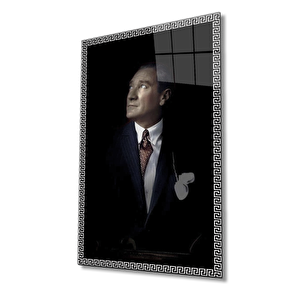 Atatürk Cam Tablo 50x70 cm