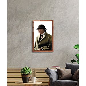 Atatürk Cam Tablo 50x70 cm