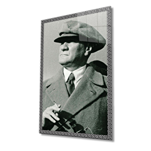 Atatürk Cam Tablo 50x70 cm