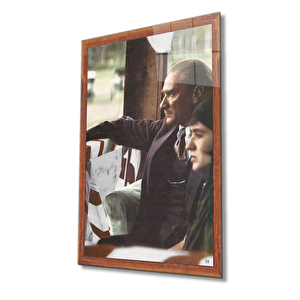 Atatürk Cam Tablo 50x70 cm