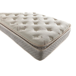 Heyner Golden Organic Cotton Kuş Tüyü Kelebek Pedli̇ Ortopedi̇k Yayli Yatak Tek Ki̇şi̇li̇k Yatak