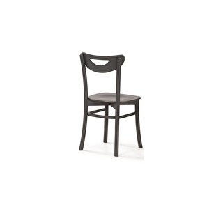 Mi̇lano Masa + Alman Sandalye, Di̇kdörtgen, Beyaz Antrasi̇t, 125x80
