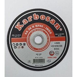 Inox Kesici Disk 180*1.9mm