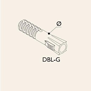 Plastik Dübel 10mm 1.kalite 20 Adet