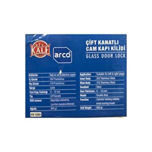 Kale Kd-070/20-125 Cam Kapak Kilidi Çift Kanat