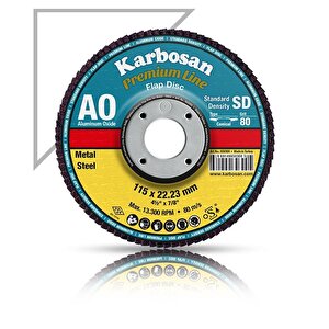 Karbosan Flap Disk Zımpara 115mm - 80 Kum