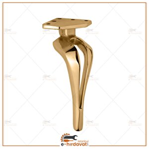 Gold Metal Mobilya Dolap Koltuk Tv Ünitesi Ayakları 16 Cm Robot Süpürgeye Uygun