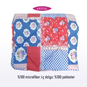Çift Kişilik Mikrofiber Yorgan + Tek Kişilik Yorgan Hediye
