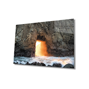 Kayalardan Oluşmuş Doğal Kapı 50x70 cm