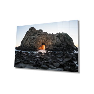 Kayalardan Oluşmuş Doğal Kapı 36x23 cm