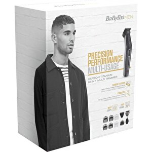 Babyliss Mt727e 10 Başlıklı Carbon Titanium Yüz & Vücut Bakim Kiti