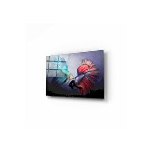 Balıklar Cam Tablo 70x110 cm